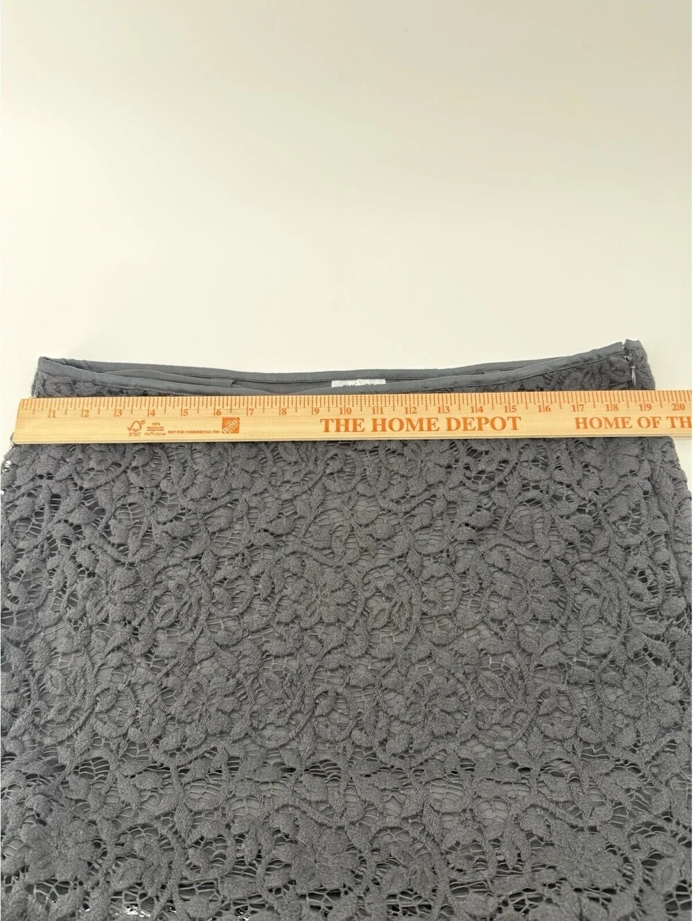Future Collective Black CL Sexy Lace Part Lined Pencil Midi Skirt 2562